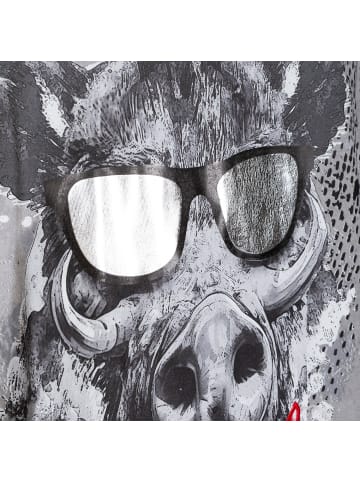 Almgwand Shirt in Anthrazit051