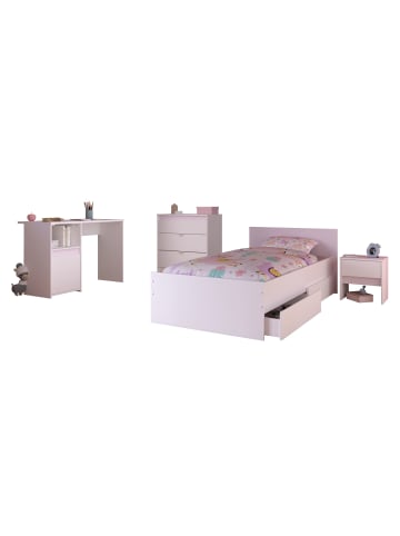 58 aufm Kessel KINDERZIMMER-SET 5-tlg. Parisot Pirouette 25 Holzdekor Weiß