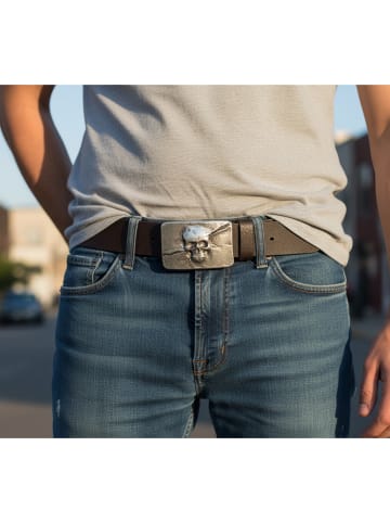 FRONHOFER Ledergürtel in Cognac