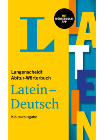 Langenscheidt Buch - Langenscheidt Abitur-Wörterbuch Latein Klausurausgabe, m.  Buch, m.