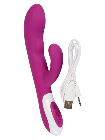 Javida Vibrator mit Wärmefunktion Heating Vibe in lila