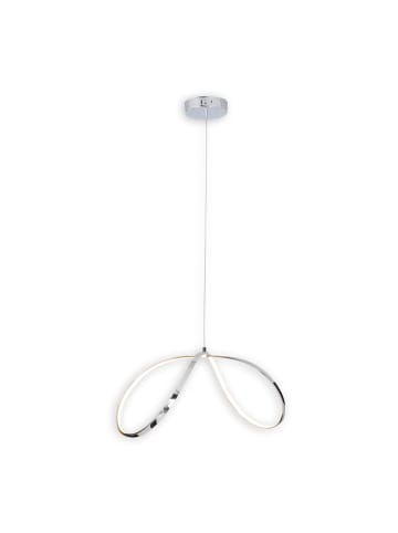 näve LED Pendelleuchte "LOOP LINE" in chrome - EEK G