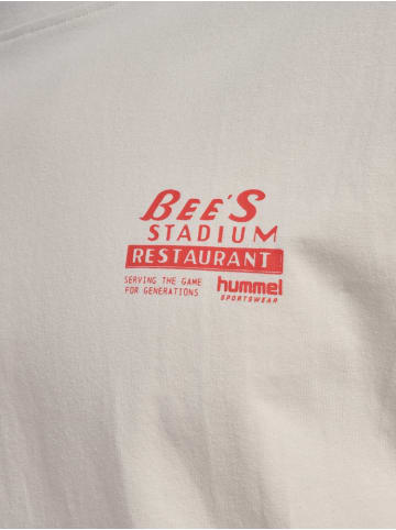Hummel Longsleeve "Loose T-Shirt Longsleeve Bees Stadium" in Weiß