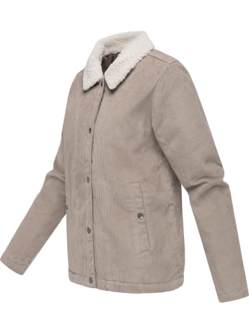 ragwear Cordjacke Walinea Corduroy in Bone