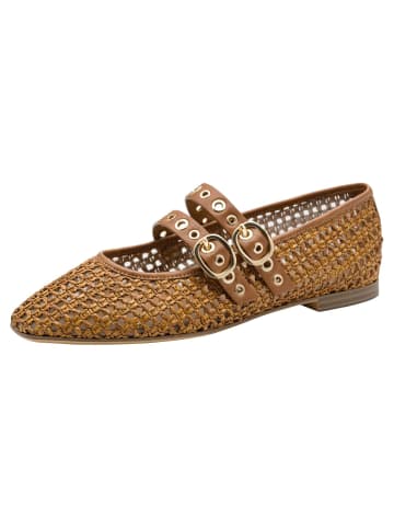 Tamaris Ballerina in cognac