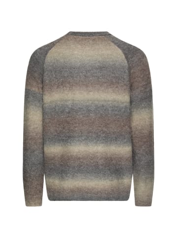 Camel Active Leichter Pullover mit Raglanärmeln in Graugrün