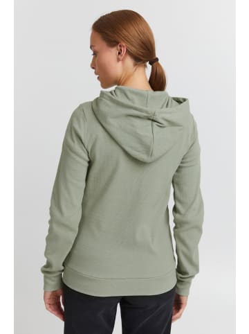 Oxmo Kapuzensweatjacke OXLova in Grün