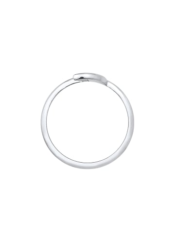 Elli Ring 925 Sterling Silber Astro, Halbmond in Silber