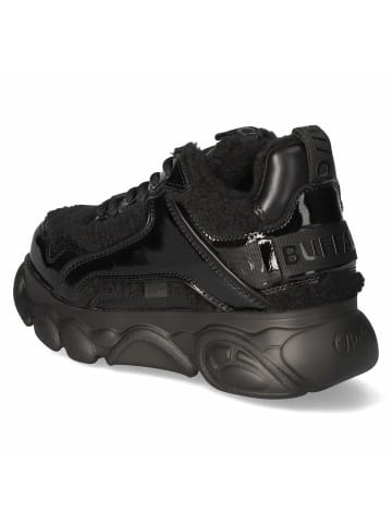 Buffalo Schnürhalbschuh in schwarz