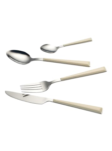 Echtwerk 16 tlg. Set Tafelbesteck "Basic" in Creme