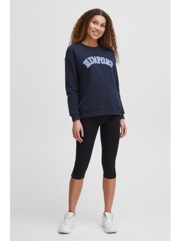 Oxmo Sweatshirt OXColeen in Dunkelblau