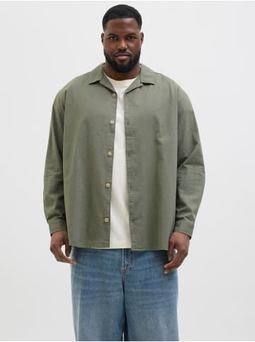 JACK & JONES PLUS Hemd in Agave Green