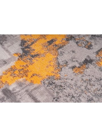 Arte Espina Kurzflor Teppich Peron 325 in grau - gold - rechteckig