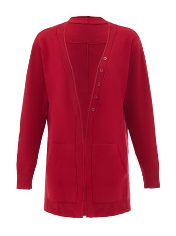 Blonda Damen Cardigan in Rot