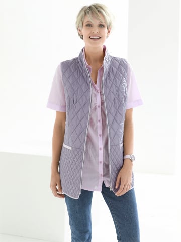 Sieh an! Steppweste in grau