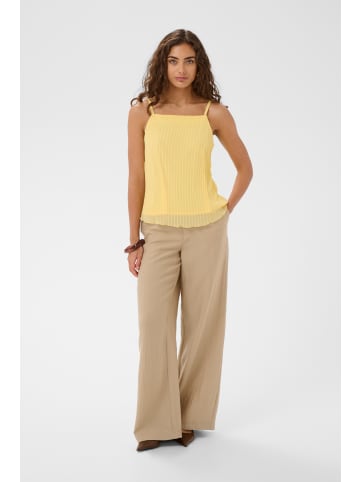CULTURE Ärmellose Bluse CUuni Relaxed fit in Pale Banana
