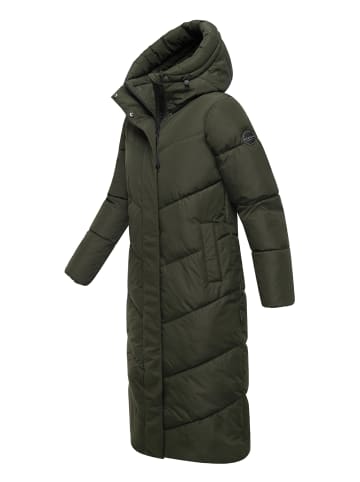 Marikoo Wintermantel Ranjaa XVI in Dark Olive