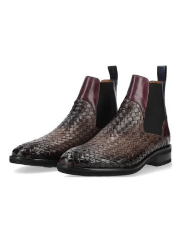MELVIN & HAMILTON Stiefelette BRAD 9 in Braun/Rot