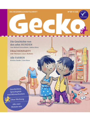 Gecko Kinderzeitschrift Einzelheft "Gecko Kinderzeitschrift Nr. 89"