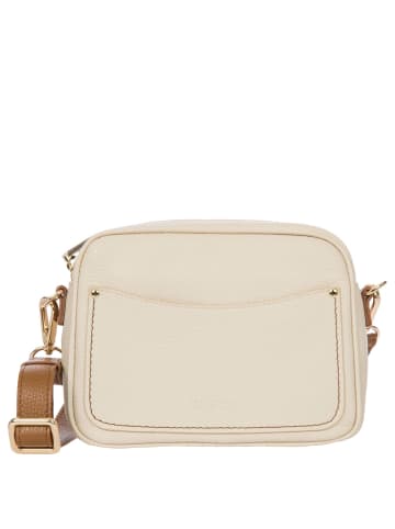 BRIC`s Magnolia - Umhängetasche 23 cm (schwarz) in cream