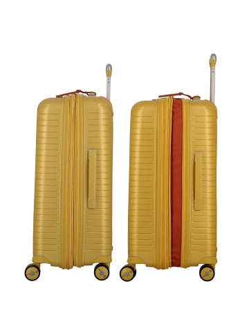 Jump Evae 4 Rollen Trolley 66 cm mit Dehnfalte in jaune