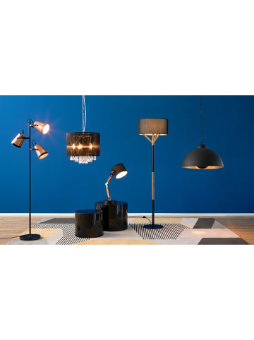 home24 Kurzflorteppich Salzgitter in Grau / Gelb