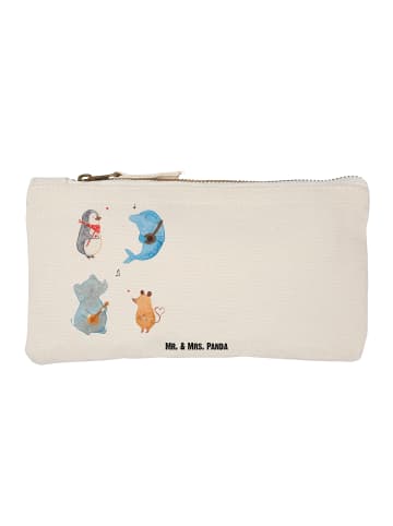Mr. & Mrs. Panda Pouch Big Einheit mit Spruch in Weiß