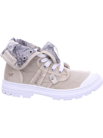 Mustang Schnürschuh in beige