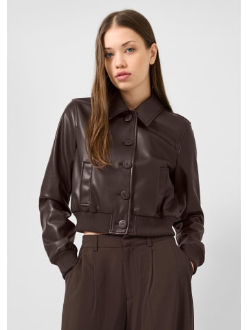 QS Outdoor-Jacke in 8945_dunkelbraun