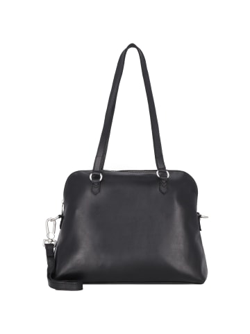 Cowboysbag Winwick Schultertasche Leder 34 cm in black