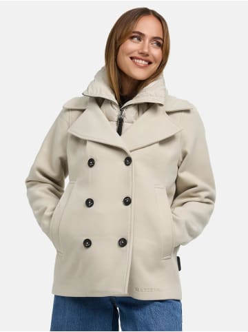 Marikoo Kurzmantel Aylaraa 16 in Pearl Grey