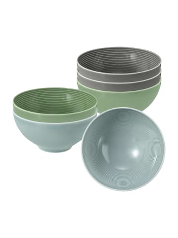 Seltmann Weiden 6er Set Müslischalen Beat Color Glaze in ø 15,7 cm in bunt
