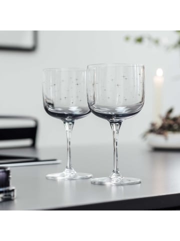 like. by Villeroy & Boch 6er Set Weingläser Winter Glow in 270 ml in grau