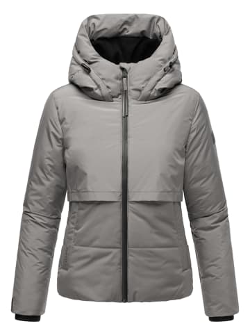 Navahoo Steppjacke Liebesküken XIV in Grey