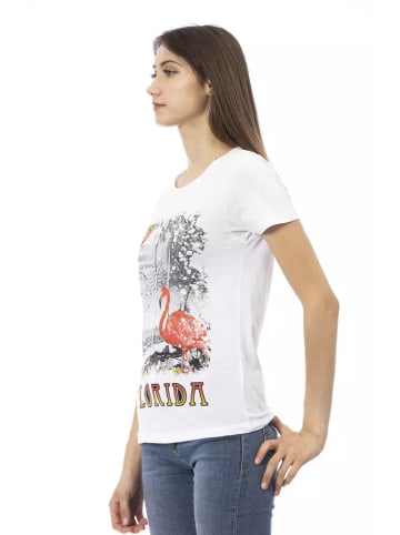 Trussardi Action Weiß Baumwolle Damen T-Shirt