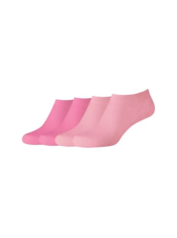 camano Sneakersocken 4er Pack cotton fine in azalea pink