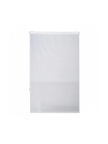 relaxdays Duschrollo in Weiß - (B)100 x (H)240 cm