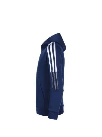 adidas Performance Kapuzenpullover Tiro 21 in blau / weiß