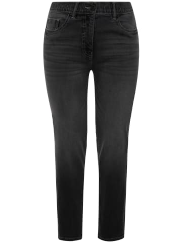 Ulla Popken Jeans in dunkelgrau denim