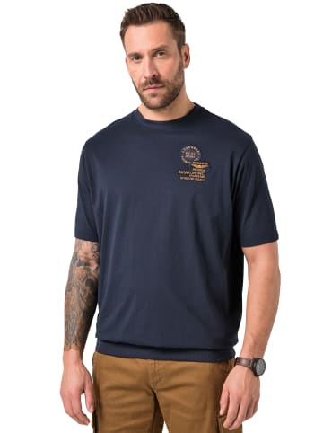 JP1880 Kurzarm T-Shirt in navy blau