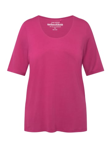 Ulla Popken Shirt in fuchsia pink