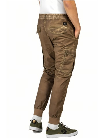 Reell Cargohose "Reflex Rib Cargo" in Braun
