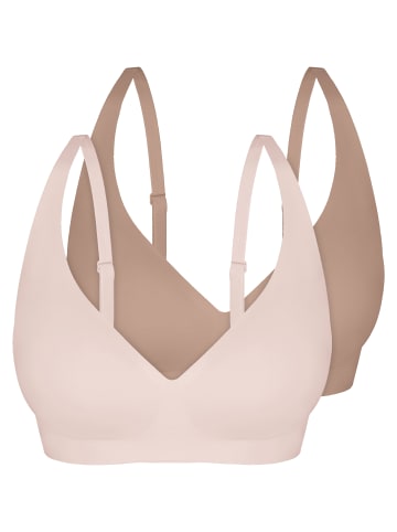 Sassa 2er Pack Soft-BH Einlage in nude-sand