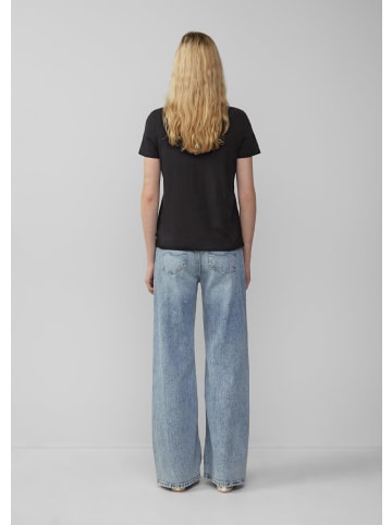 QS T-Shirt in 99D0_schwarz