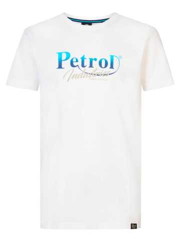 Petrol Industries T-Shirt mit Aufdruck Breezeway in Weiß