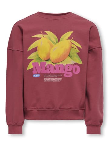 KIDS ONLY Sweatshirt in Earth Red