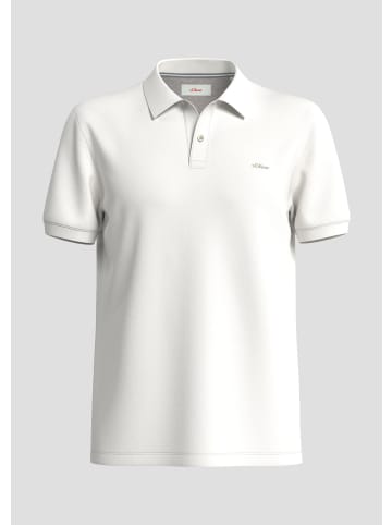 s.Oliver Polo-Shirt in 01D2_weiß