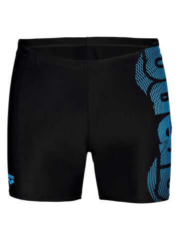Arena Swim Mid Jammer Graphic in Schwarz