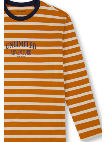 Schiesser Schlafanzug Nightwear in Whisky