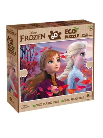 Liscianigiochi Spiel - DISNEY ECO-PUZZLE DF FROZEN 60